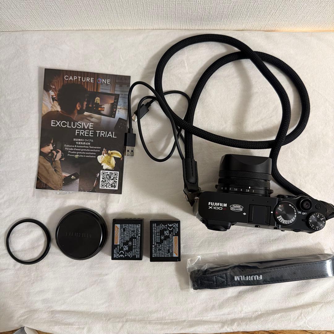 最終値下げ　X100VI BLACK 日英版　FUJIFILM