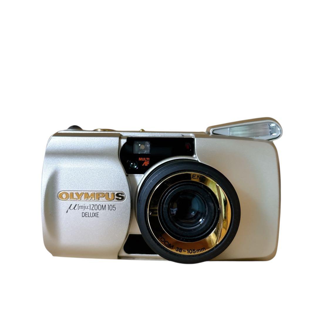 【美品】オリンパス Olympus μ（ミュー）ZOOM 105 DELUXE