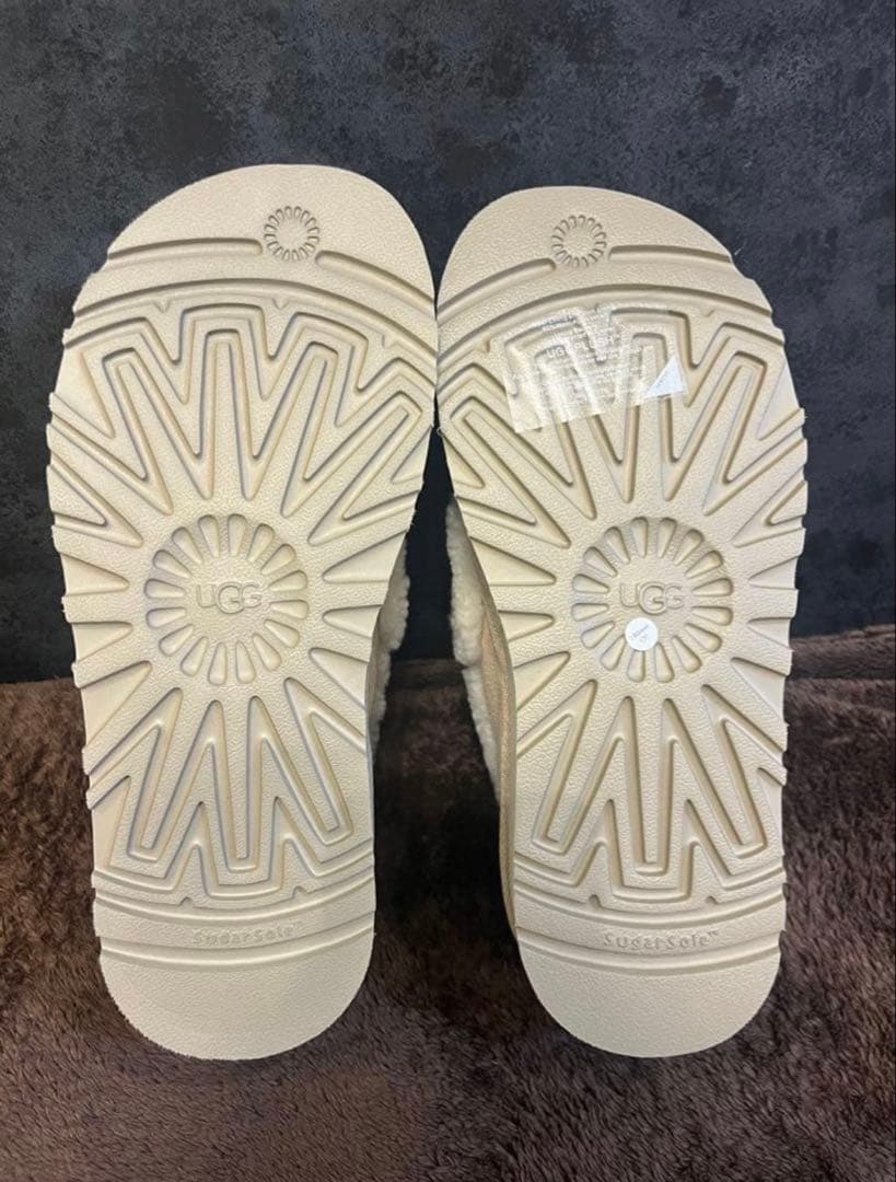 UGG アグ　ベージュ 厚底24cm