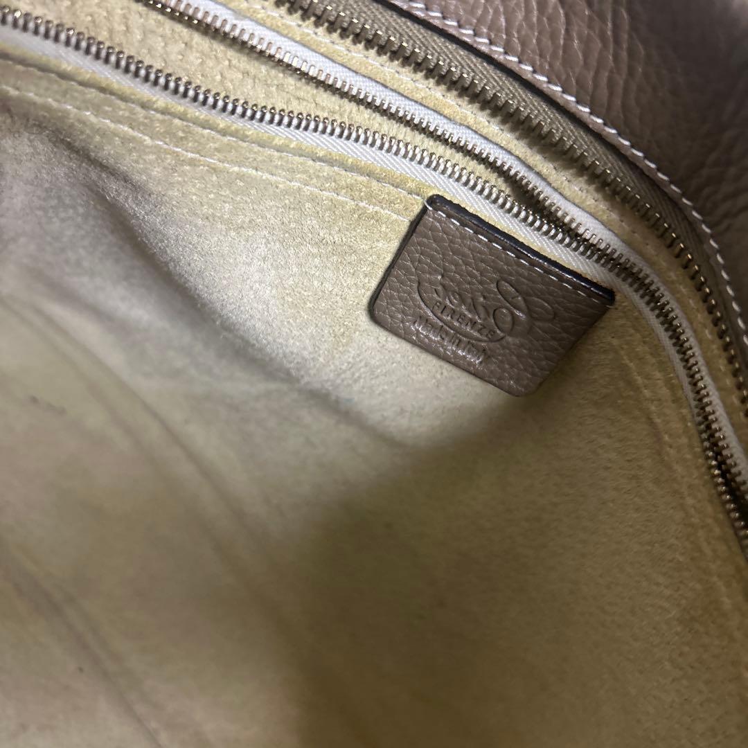 cisei 0901 シュリンクレザーブリーフケース シセイ チセイ　グレージュ