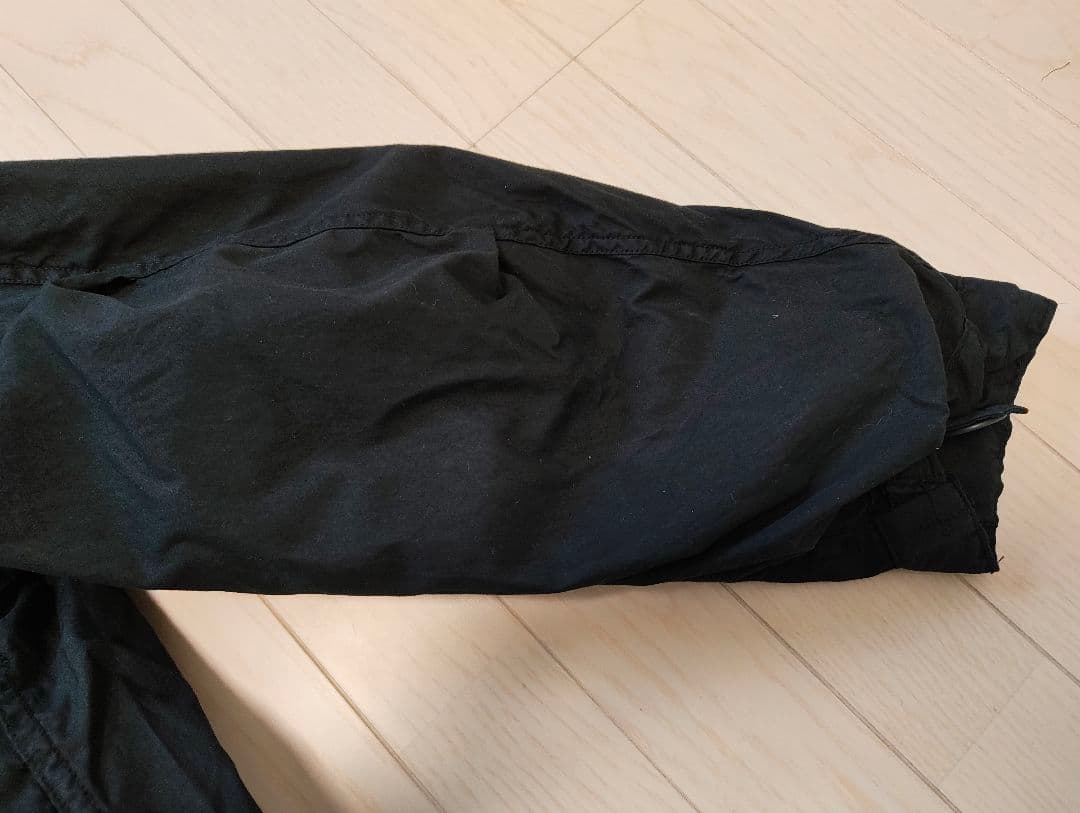 ジャケット・アウター anytee M-65 FISHTAIL PARKA SUPER BLACK