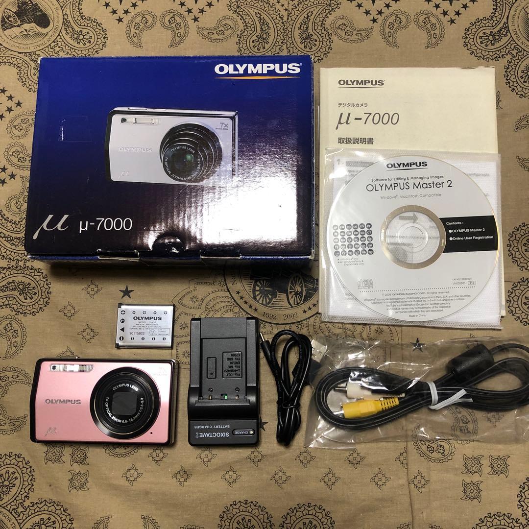 美品 OLYMPUS μ-7000 デジカメ コンデジ
