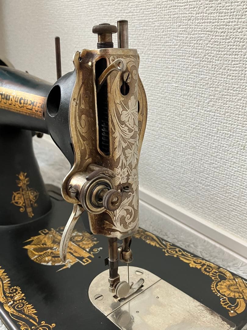 ⭐︎1925年製シンガー/アンティークミシン(ジャンク)♪シリアルY2986878