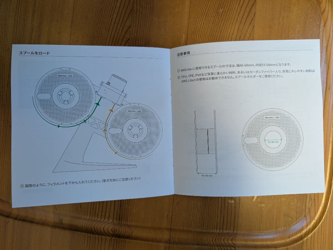 3Dプリンター用AMS（Bambu Lab A1 miniセット品）