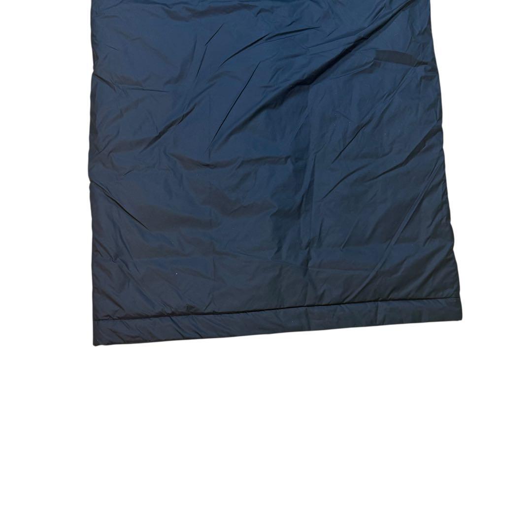 【新品タグ付】adidas ベンチコート XL 黒 中綿 ロング丈 3ストライプ