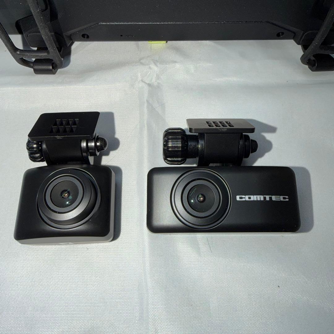 コムテック ミラー型ドライブレコーダー ZDR048中古品