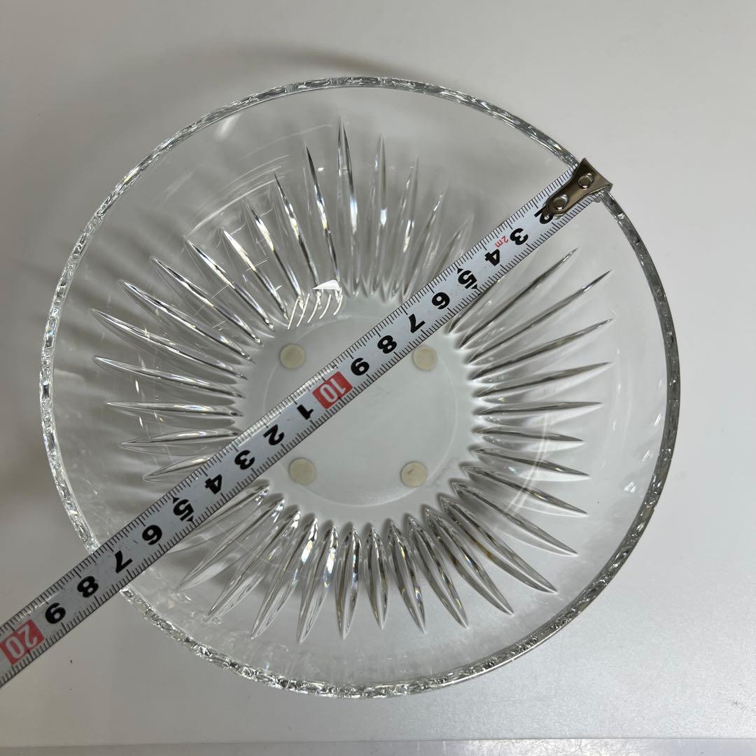 ☆洋3 バカラ　マッセナ　クリスタル　ボウル　w17.6cm 東K7-1211①