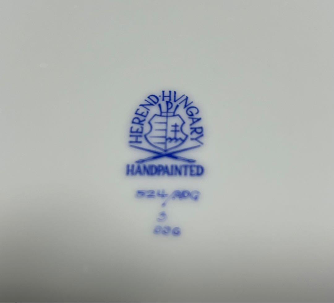 ぷいちゃ　HEREND アポニー ディナー皿 ６枚セット