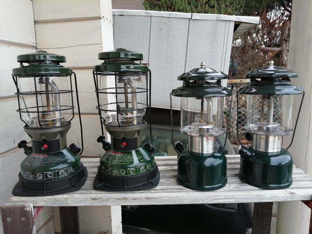 Coleman ランタン4台セット　NorthStar&AD JUSTABLE