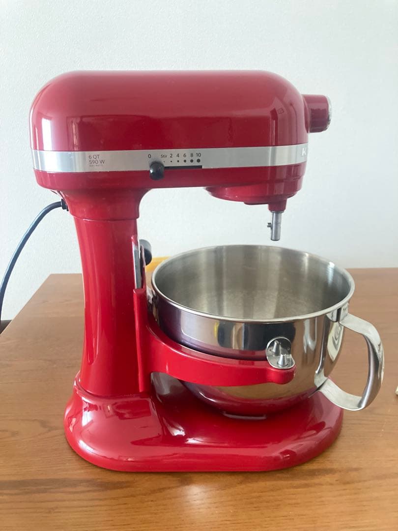 【zenluly】送料無料・美品 Kitchenaid卓上ミキサー 6QT