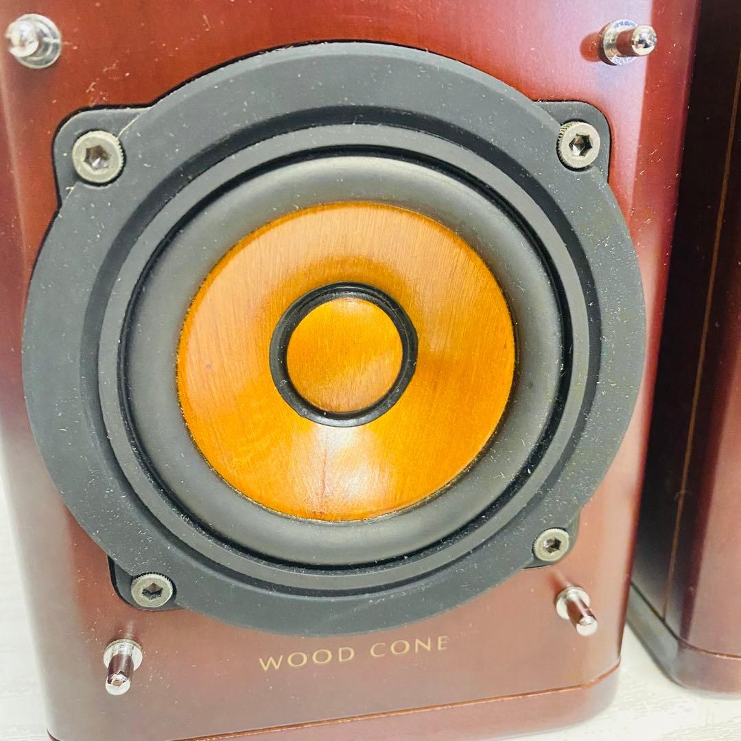 Victor フルレンジウッドコーンスピーカー　ペア　SP-EXAK1 ①