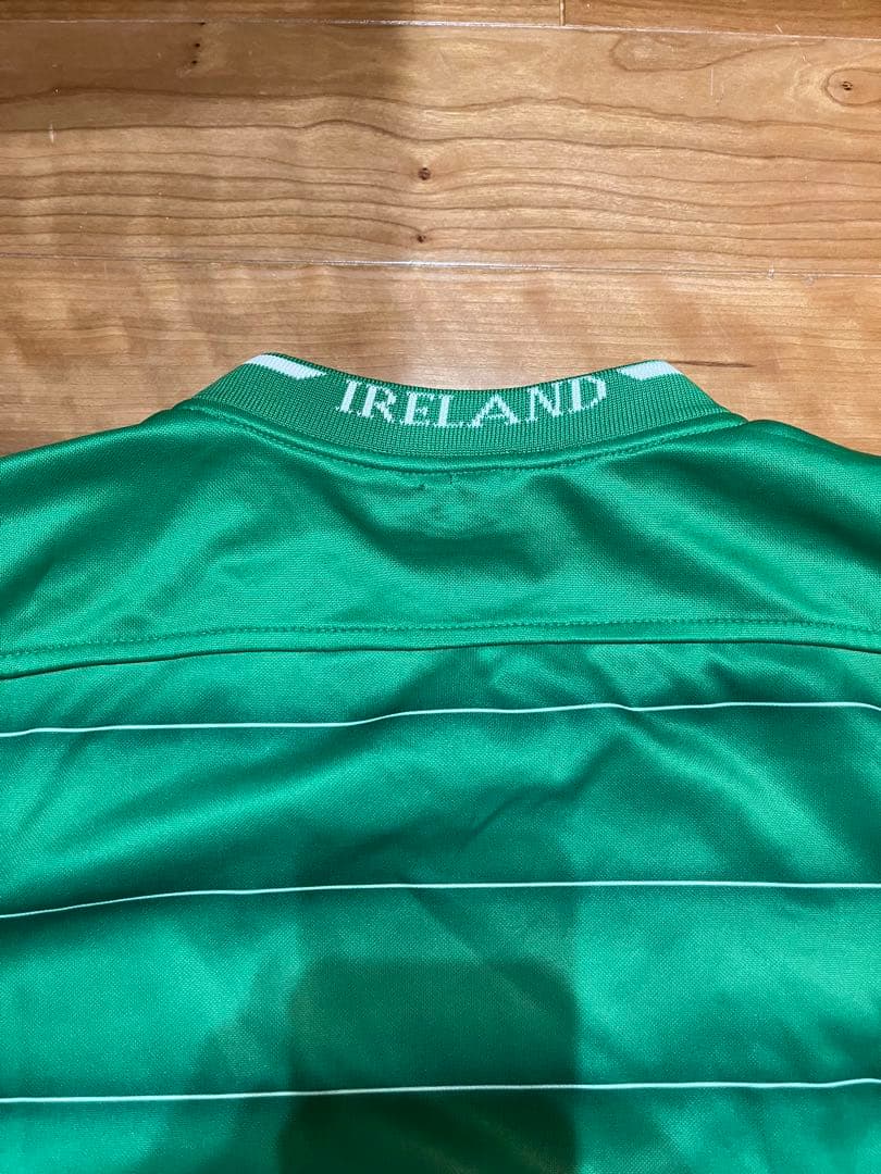 サッカー　アイルランド代表　長袖ユニフォーム　アンブロ　Mサイズ