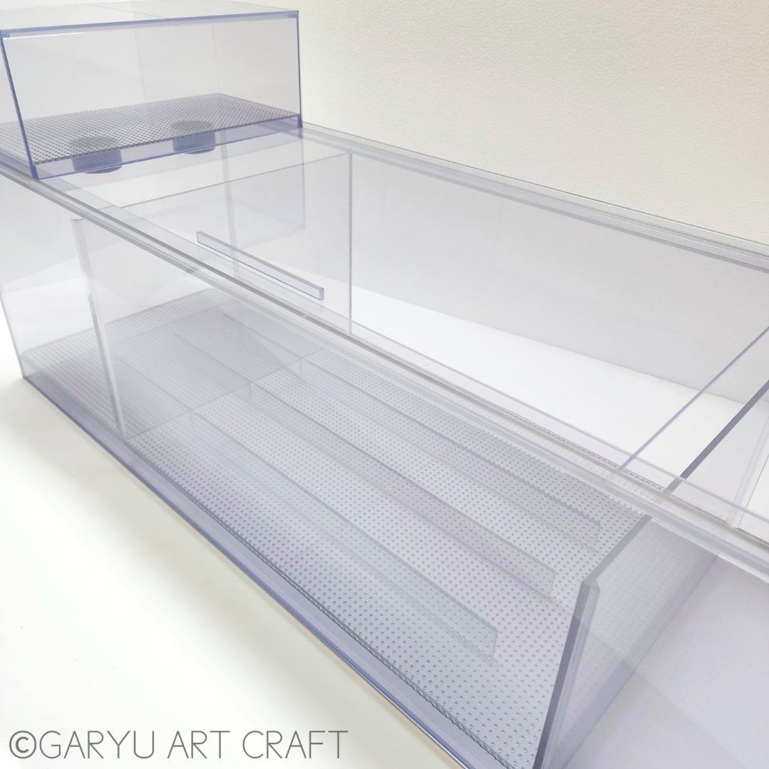 □大型3層式濾過槽□1200×450×450h□オーバーフロー水槽用□