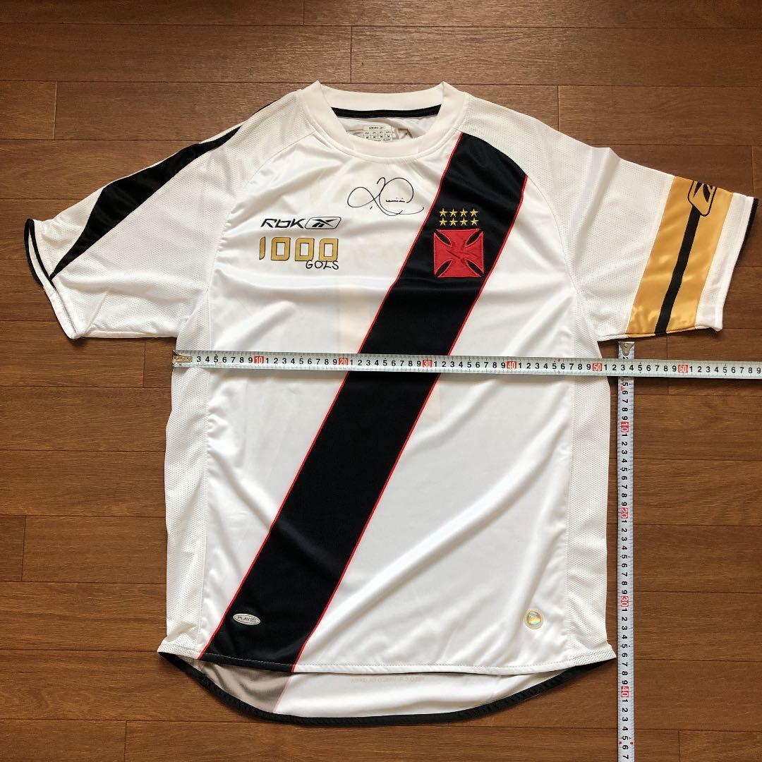ロマーリオ1000ゴール記念ユニフォーム　バスコダガマ　ブラジル　サッカー　M