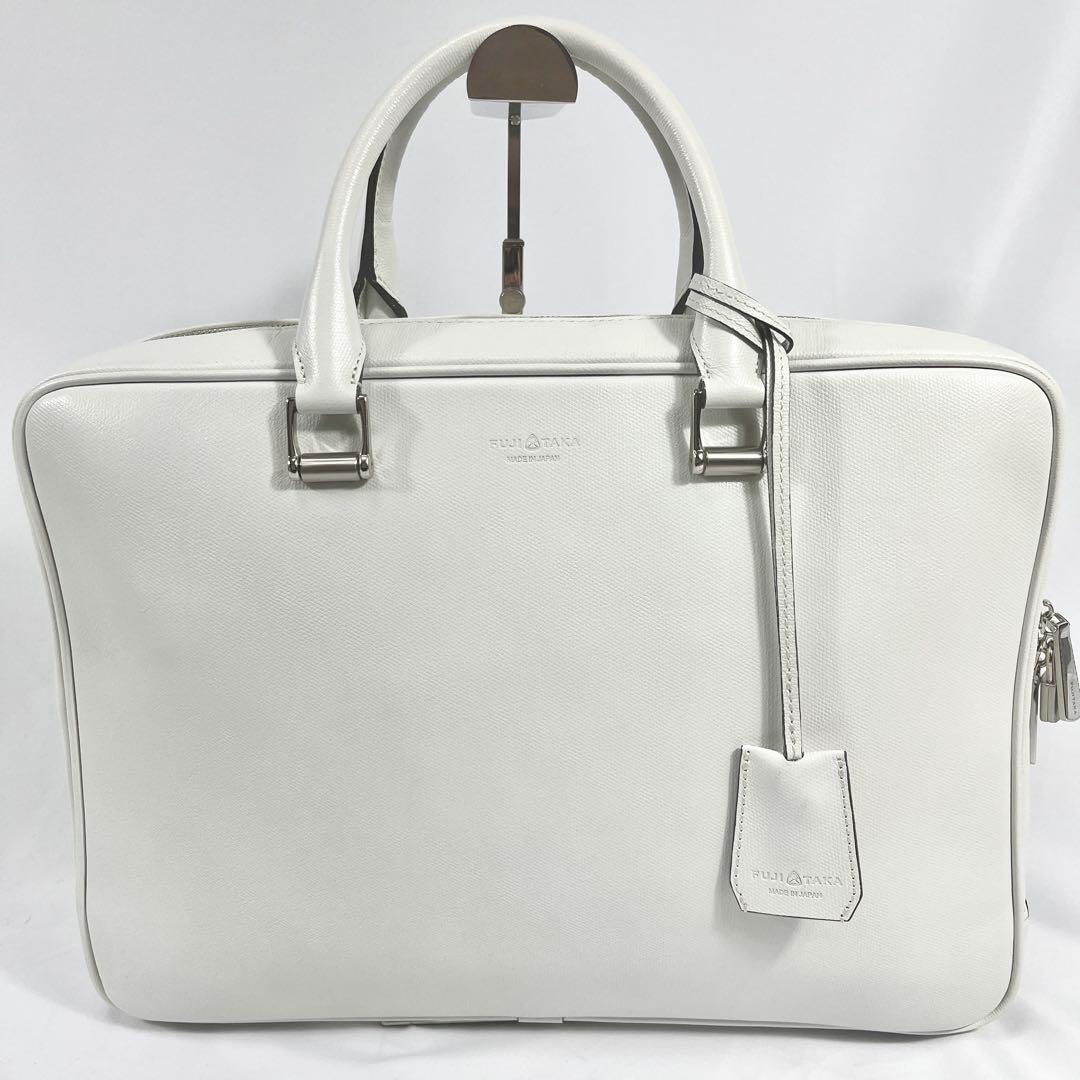 ✨美品 FUJITAKA A4収納可能 ブリーフケース ビジネス 南京錠
