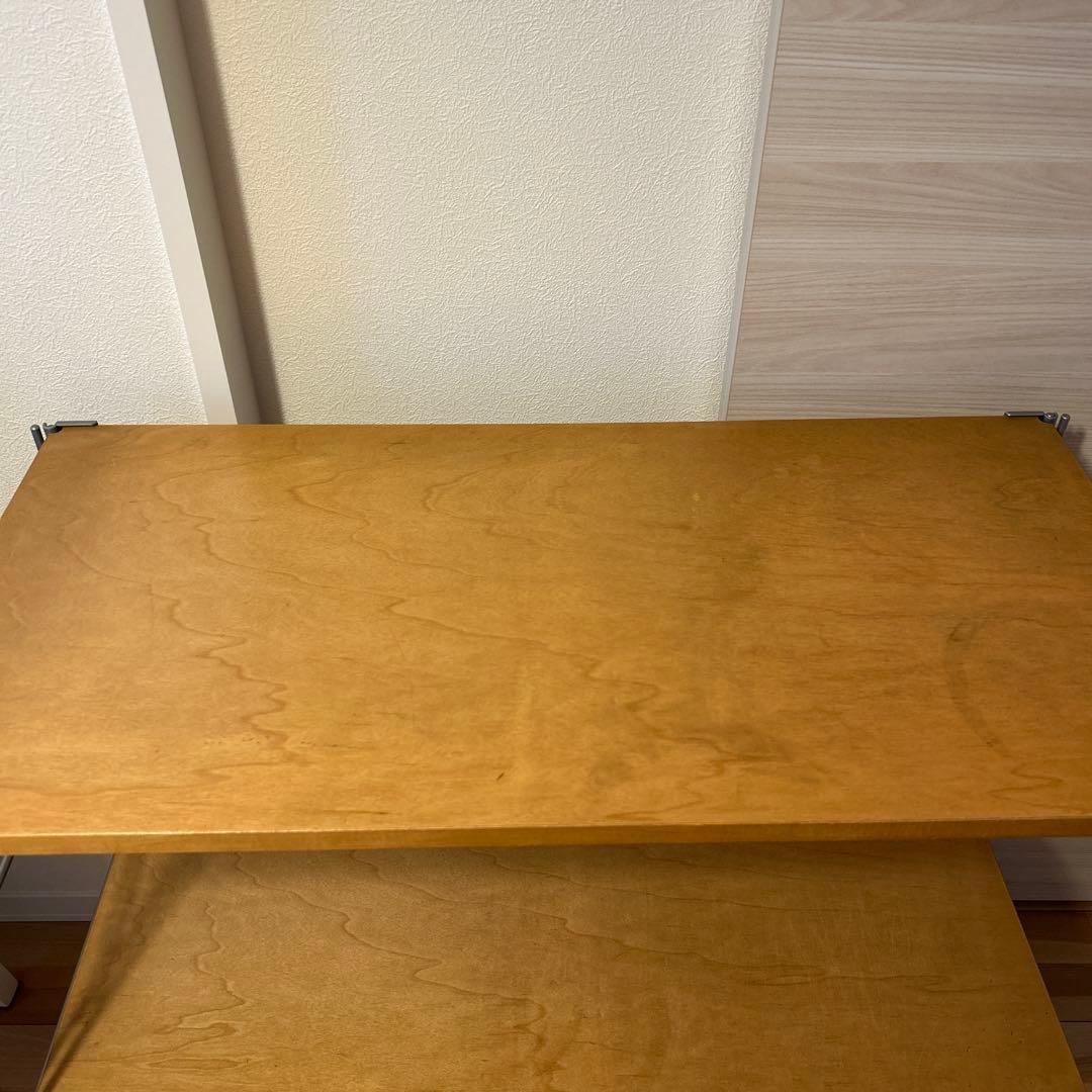 無印良品　スチールユニットシェルフ　旧モデル