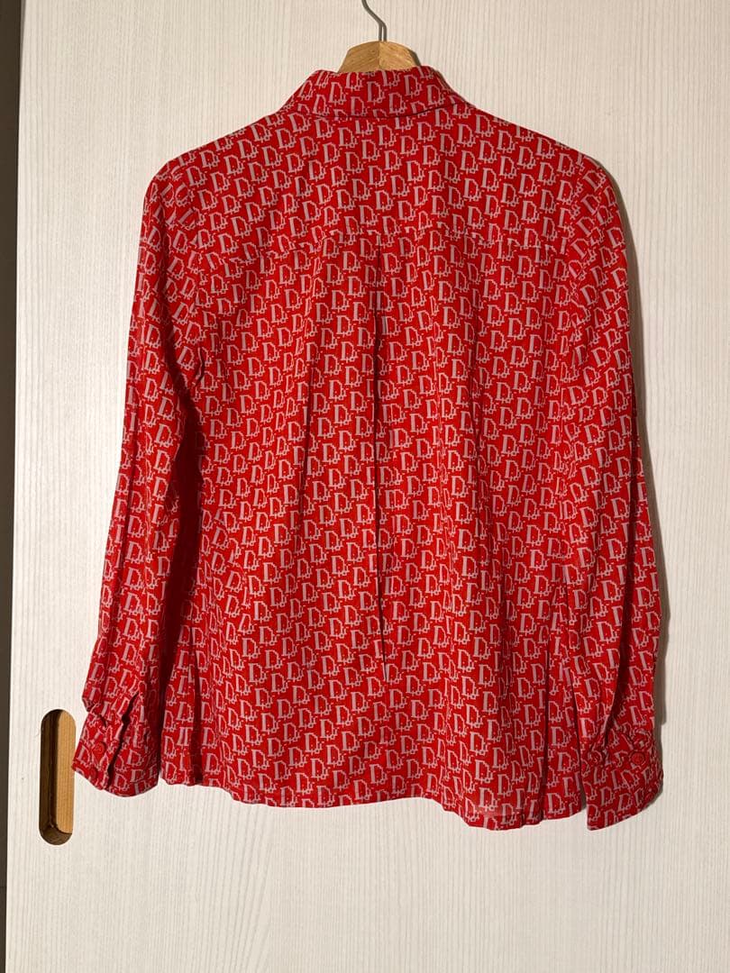 90s dior 総柄クリスチャンディオール vintage シャツ　トロッター