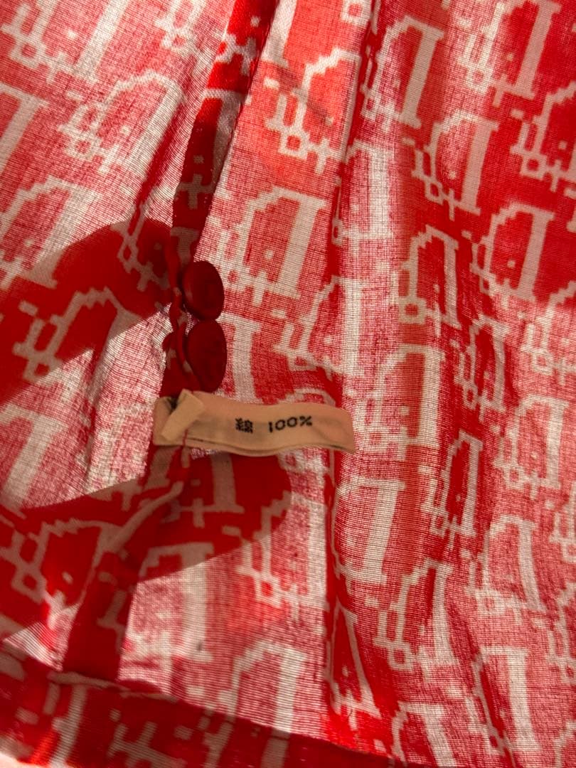 90s dior 総柄クリスチャンディオール vintage シャツ　トロッター