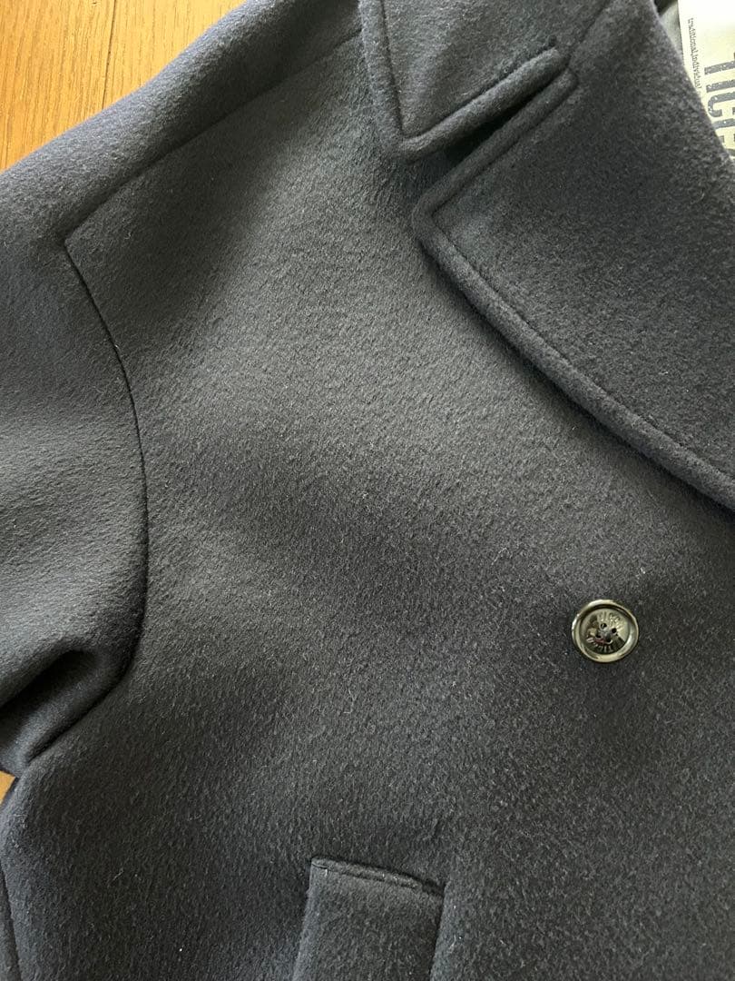 ticca ティッカ ピーコート ネイビー