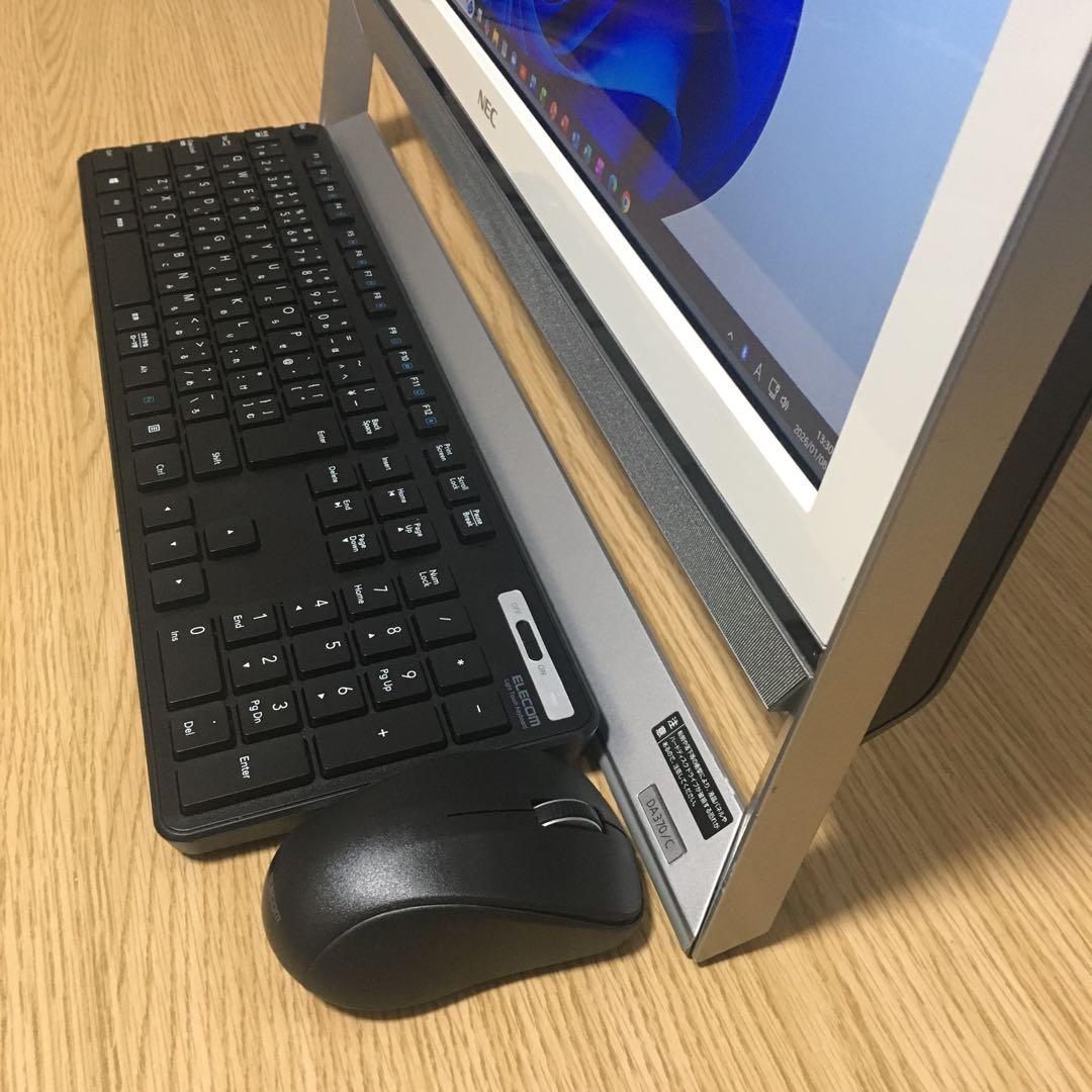 NEC LAVIE Win11 21.5インチ 地デジ 一体型 デスクトップPC