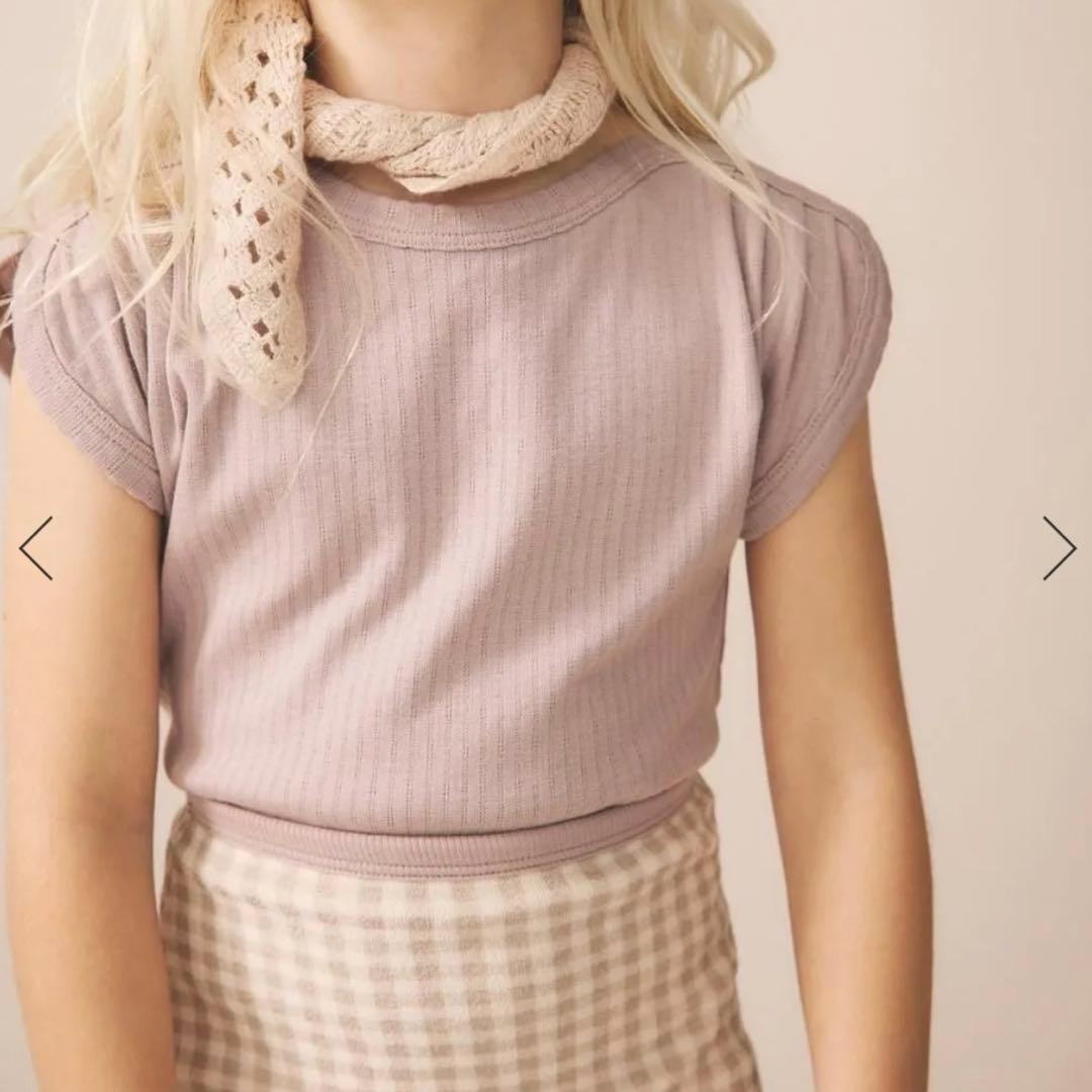 トップス soor ploom Sundae Tee Cloud Pointelle 2y