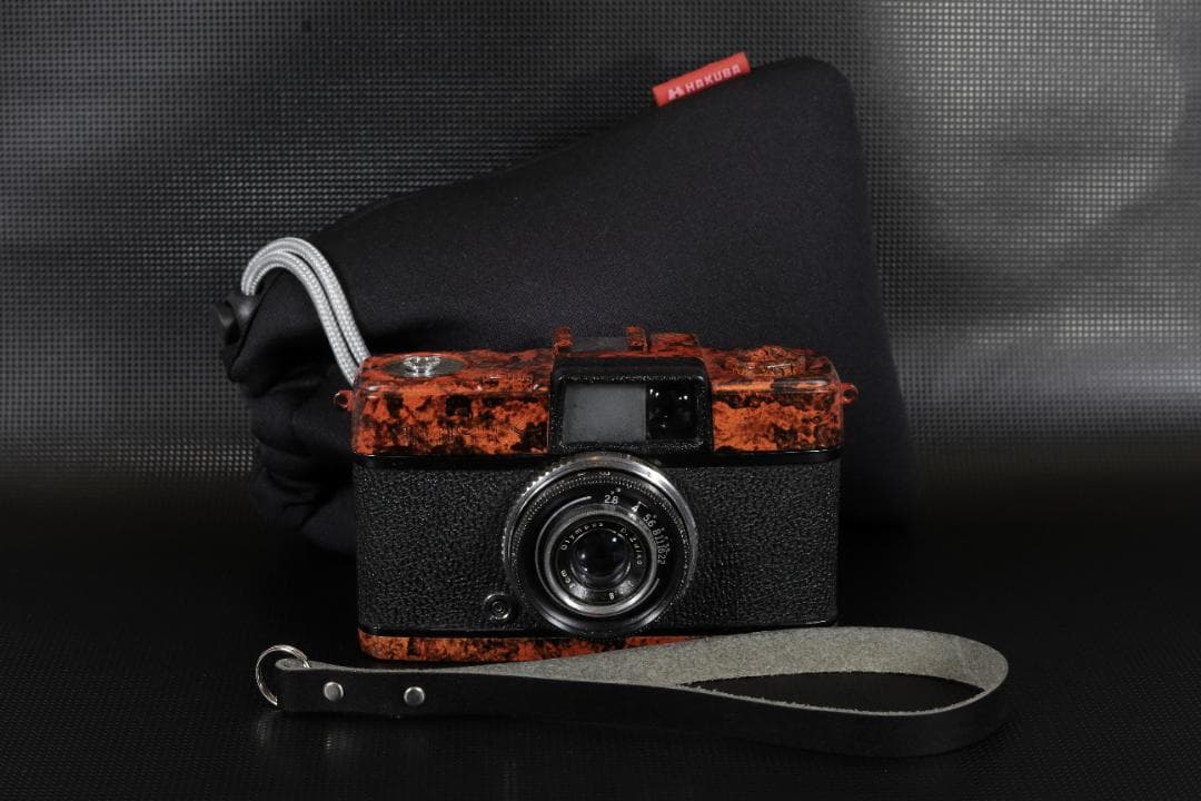 OH済 OLYMPUS PEN S F2.8 一点物 マーブルカスタム