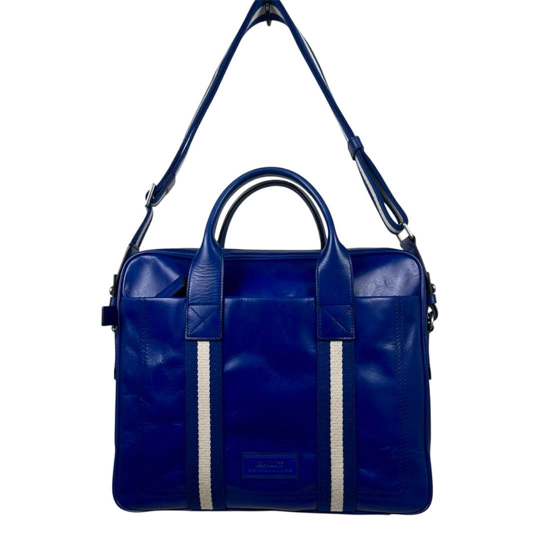 バリー　ビジネスバッグ　2way ストライプ　トレインスポッティング　極美品