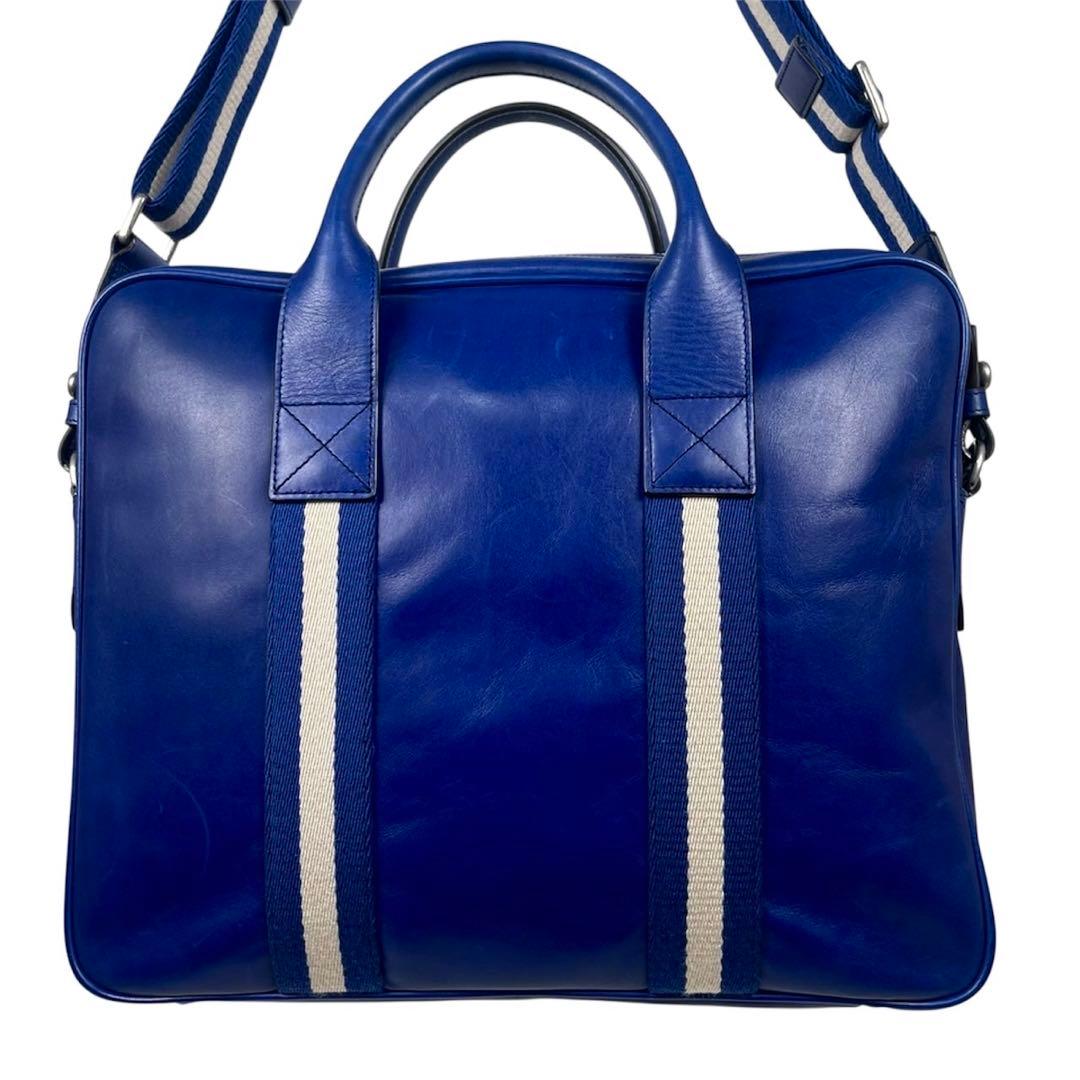 バリー　ビジネスバッグ　2way ストライプ　トレインスポッティング　極美品