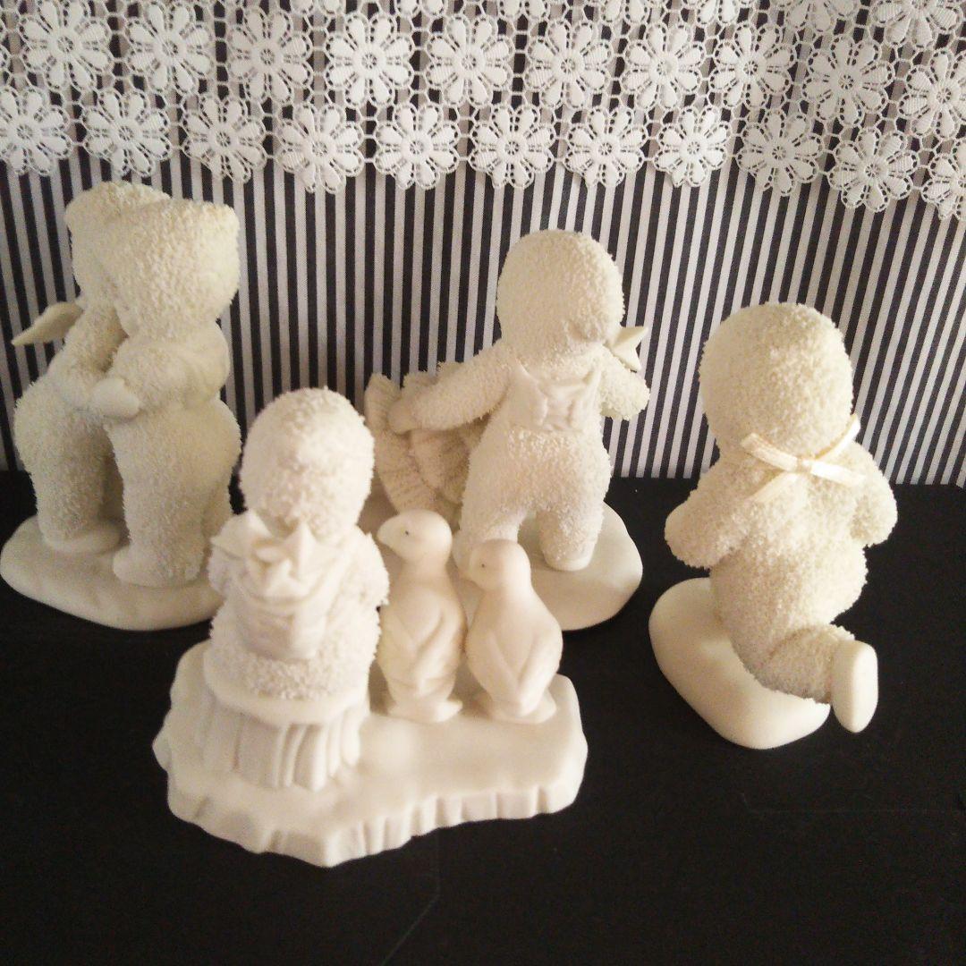 アメリカDEPARTMENT56 スノーベイビーズpセット