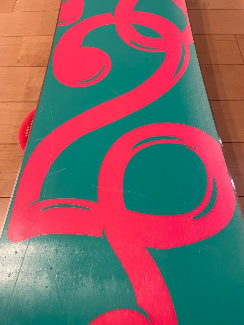 K2 スノーボード3点セット　ピンク/ホワイト