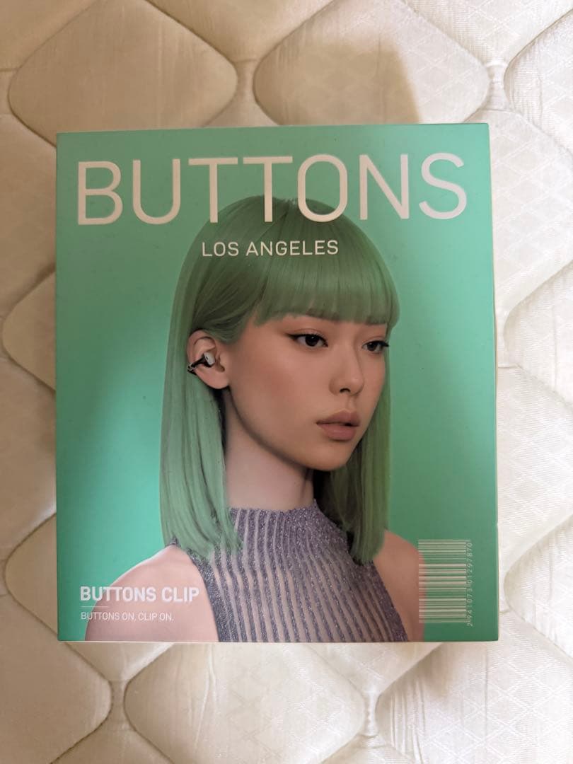 BUTTONS CLIP ワイヤレスイヤホン