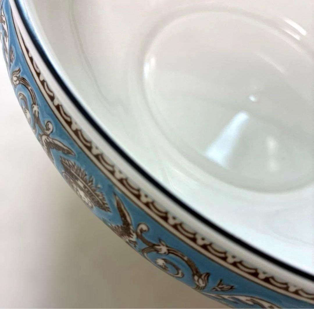 ウェッジウッド　フロレンティーンターコイズ　カバードベジタブル　スープチューリン