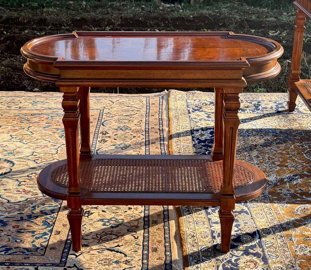 DREXEL キャメオクラシックス 楕円サイドテーブル ドレクセル