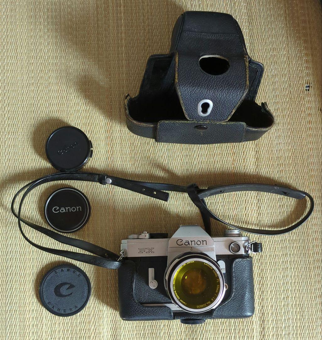 Canon FX フィルム一眼レフカメラセット