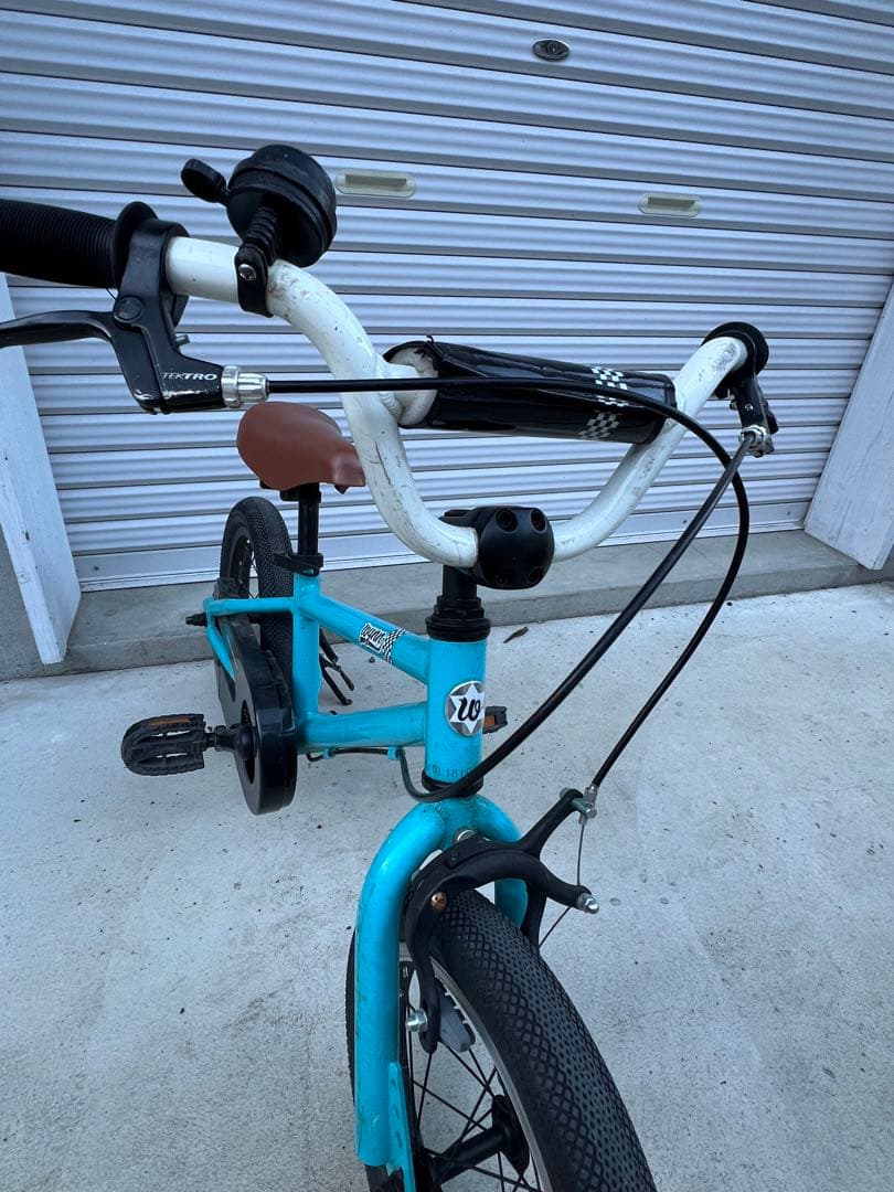 幼児用自転車 青 小型