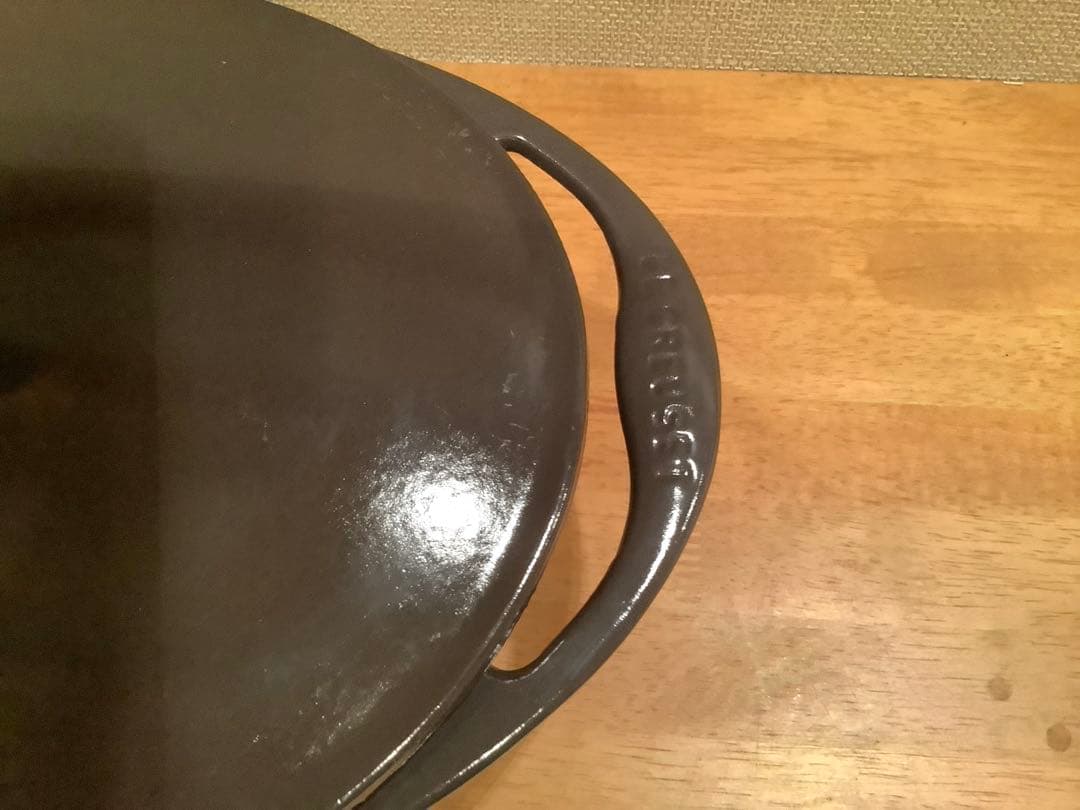 ルクルーゼ センセーションシリーズ 鋳鉄鍋 オーバルココット　27cm ショコラ