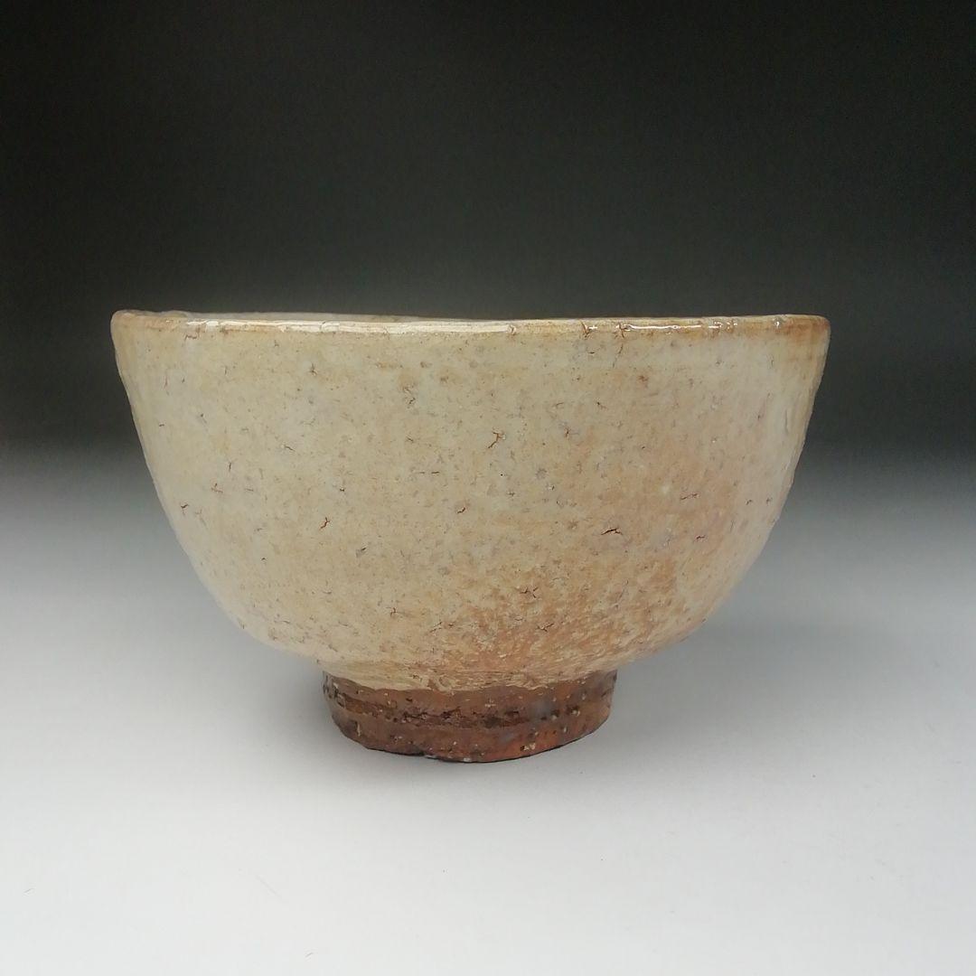 Ｔ６３０　茶碗　『萩茶碗』『天寵窯　七代　兼田三左衛門 造』共箱　抹茶碗　茶道具