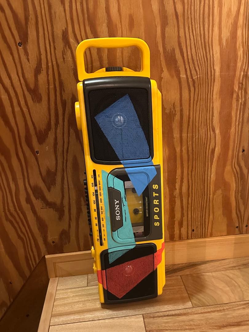 sony sports ソニスポ　ラジカセ　山下達郎