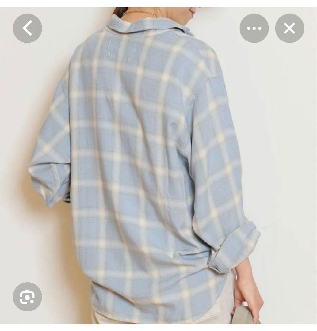 REMI RELIEF/レミレリーフ】 RAYON チェックシャツ