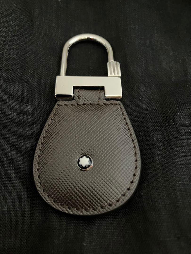 MONTBLANC 新品 ブラウンキーホルダー