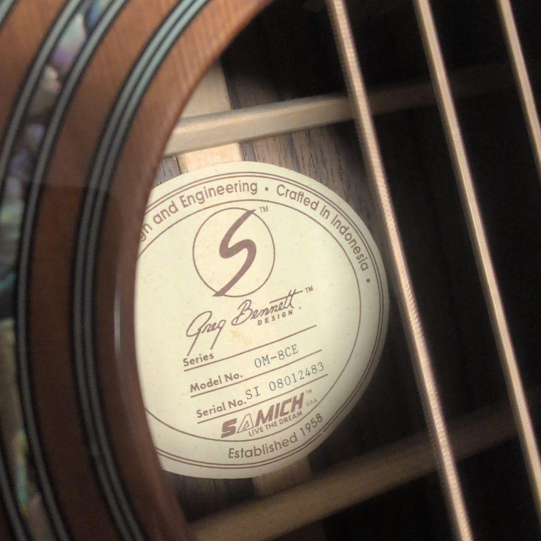 Greg Bennett / OM8CE トップ単板 エレアコ 美品