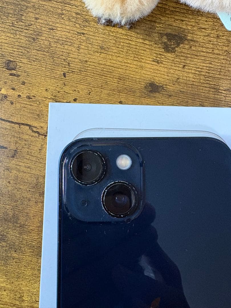 iPhone 13 128GB ブラック SIMフリー 傷あり バッテリー78%