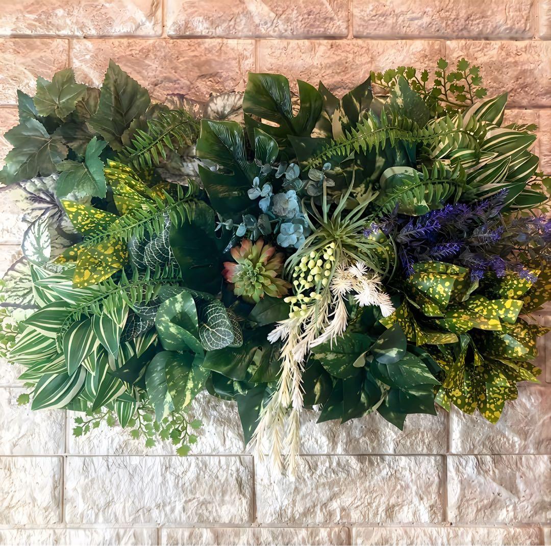 光触媒　人工観葉植物　ウォールグリーン　フェイクグリーン　ハンドメイド　！！！