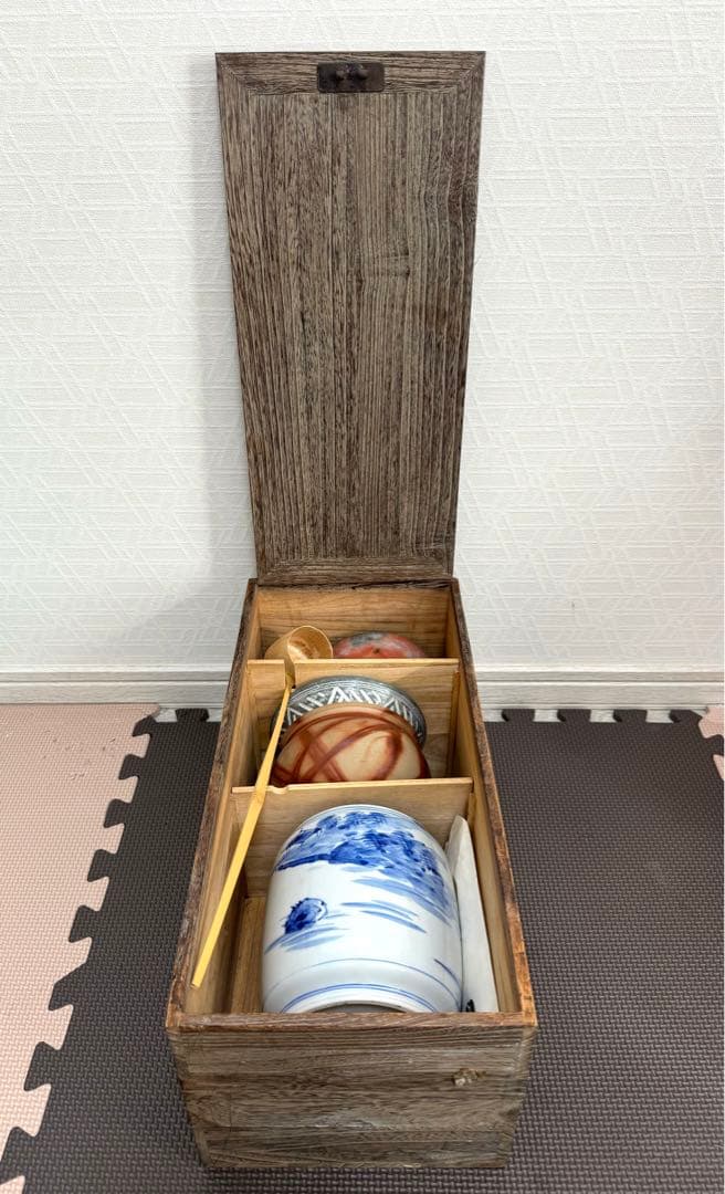 茶道具セット　桐箱　茶道　茶碗　長期保管品