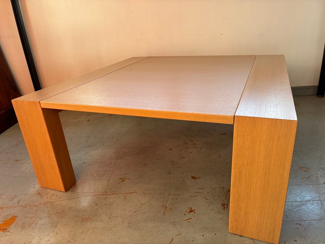 カリガリス Calligaris スクエア　センターテーブル　　ナチュラル