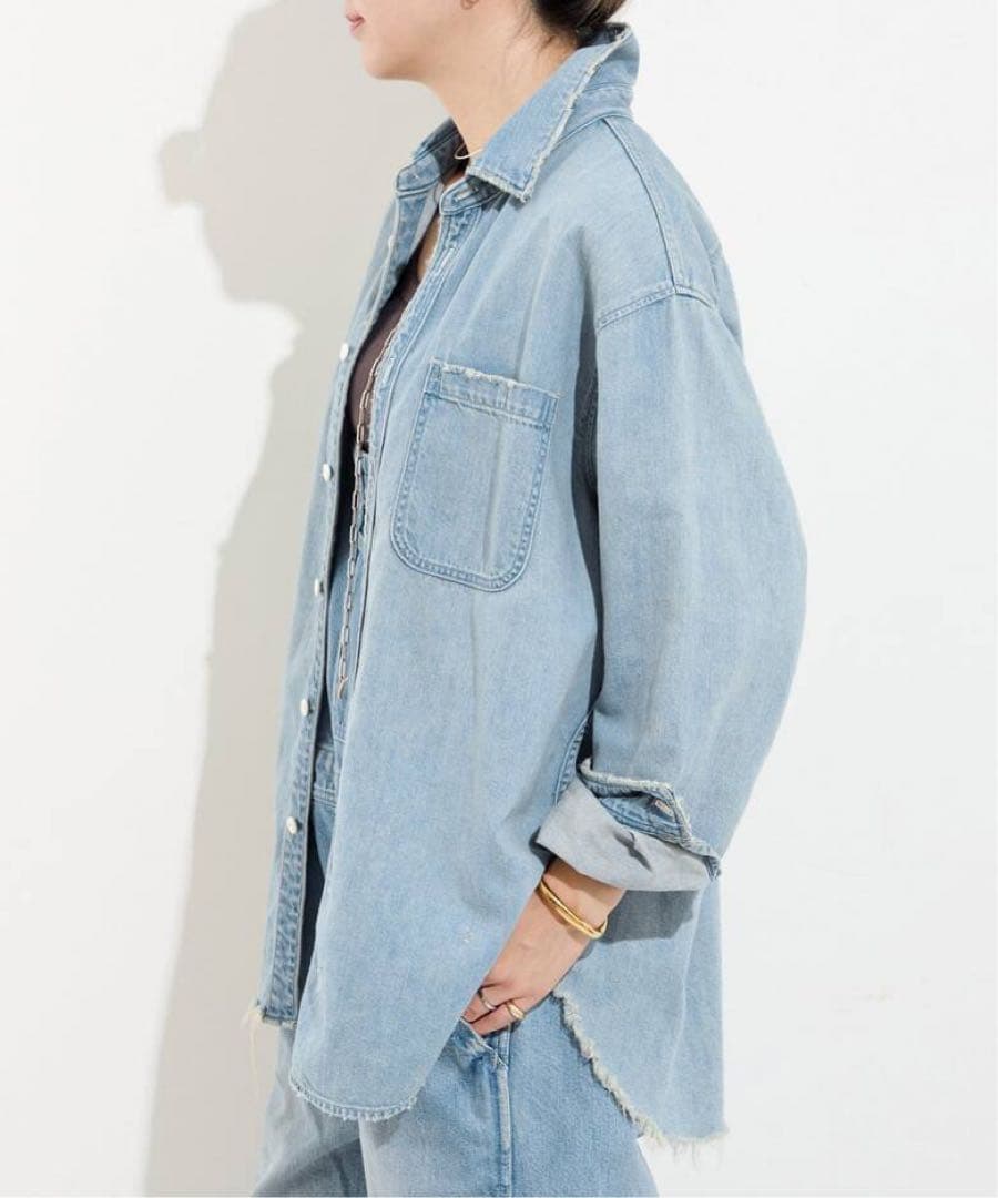 新品ATTICK BY JOHNBULL USED DENIM SHIRTS