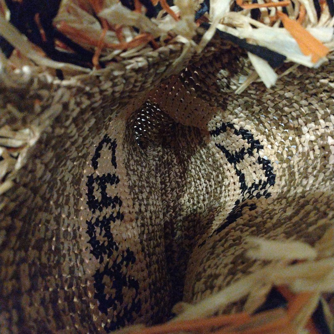 PUCCI ラフィア素材 かごバッグ