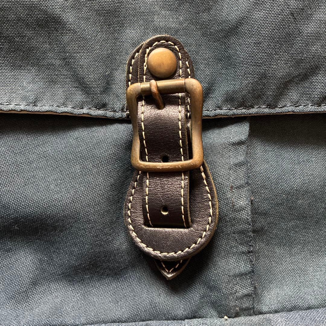 バ*ィ様 消防服を再利用・リデザイン　メッセンジャーバッグ　川崎　一点もの