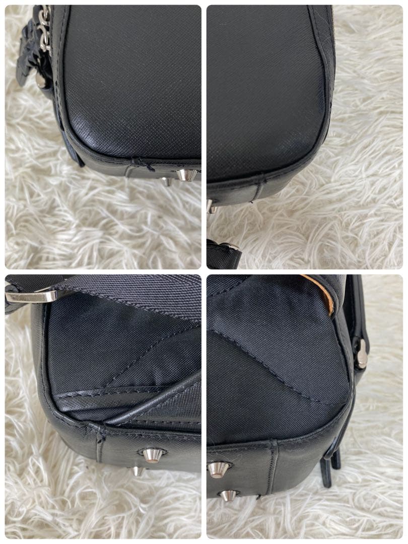 PID✨2way ブリーフケース　リュック　チャーム　ロゴプレート　A4 PC