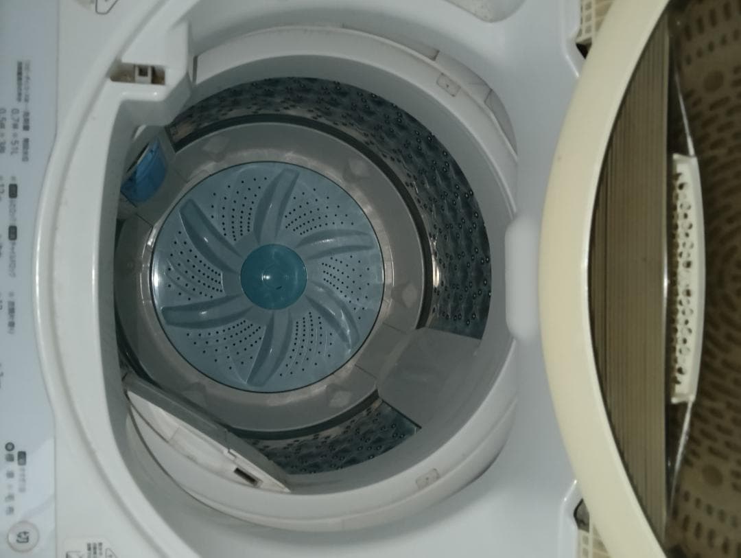 TOSHIBAドラム洗濯機STAIN CRYSTAL DRUM2014年製6kg